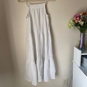 H&M Crinkled Cotton Dress